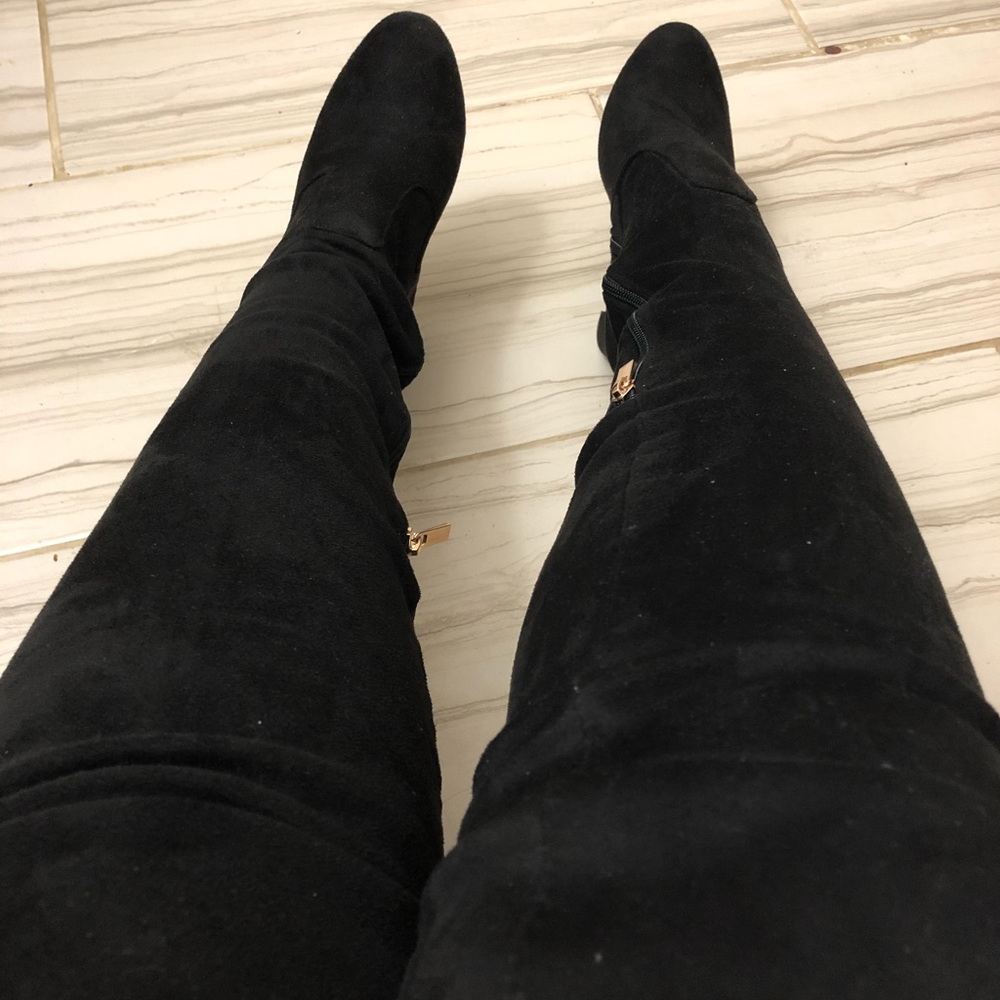 Knee high boots